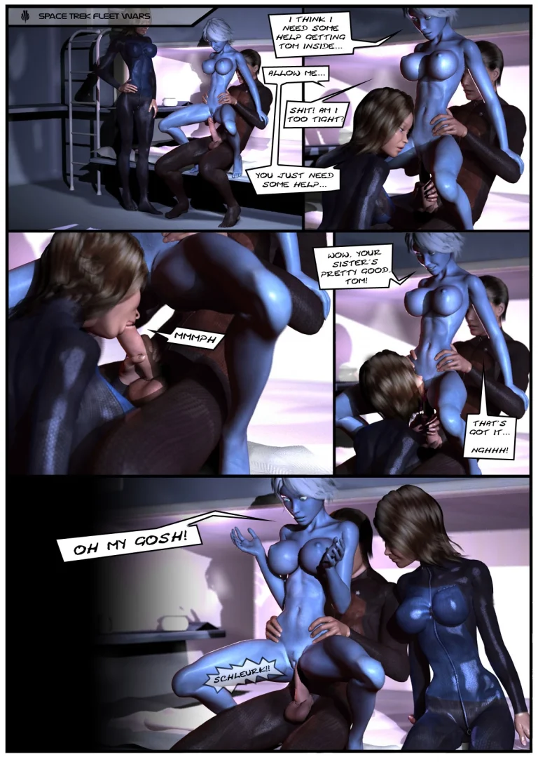 Nemesis Bellerophon STFW 01: Space Trek Fleet Wars porn comic picture 35