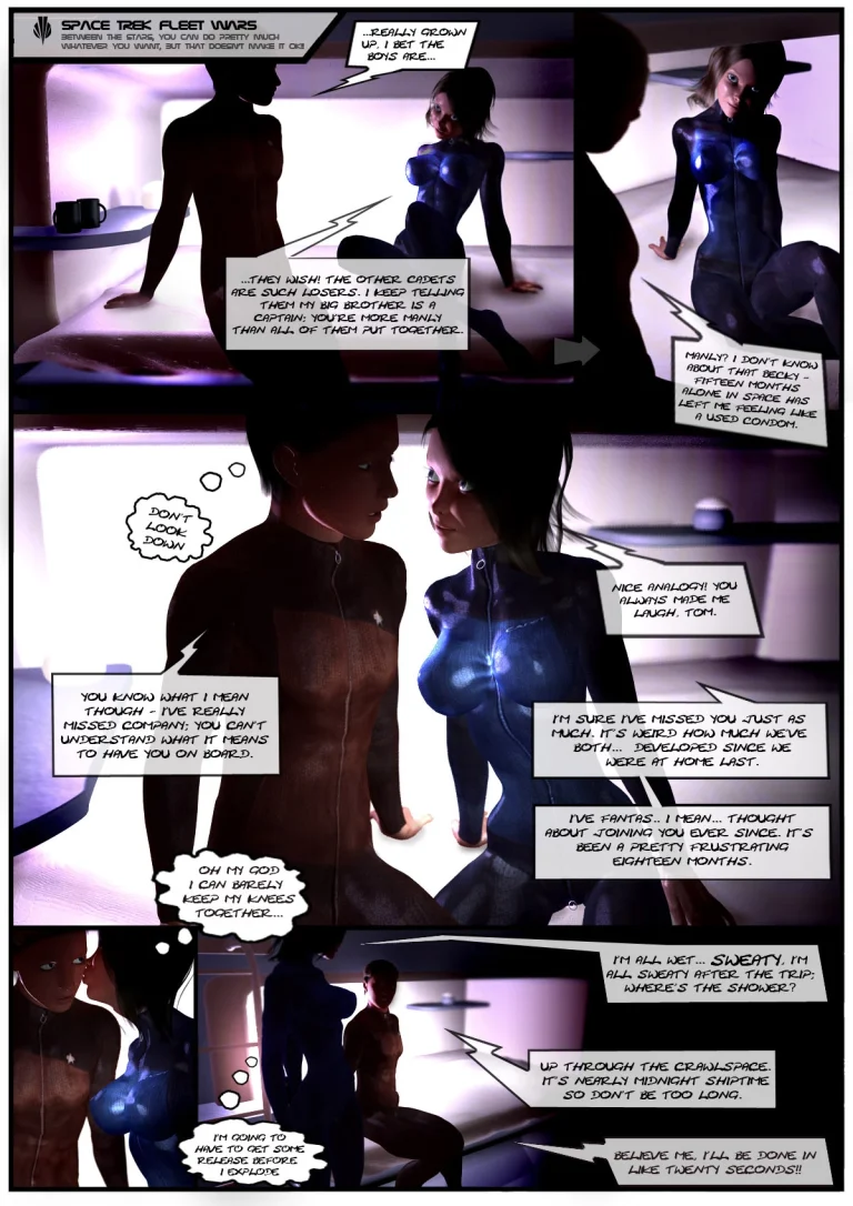 Nemesis Bellerophon STFW 01: Space Trek Fleet Wars porn comic picture 4