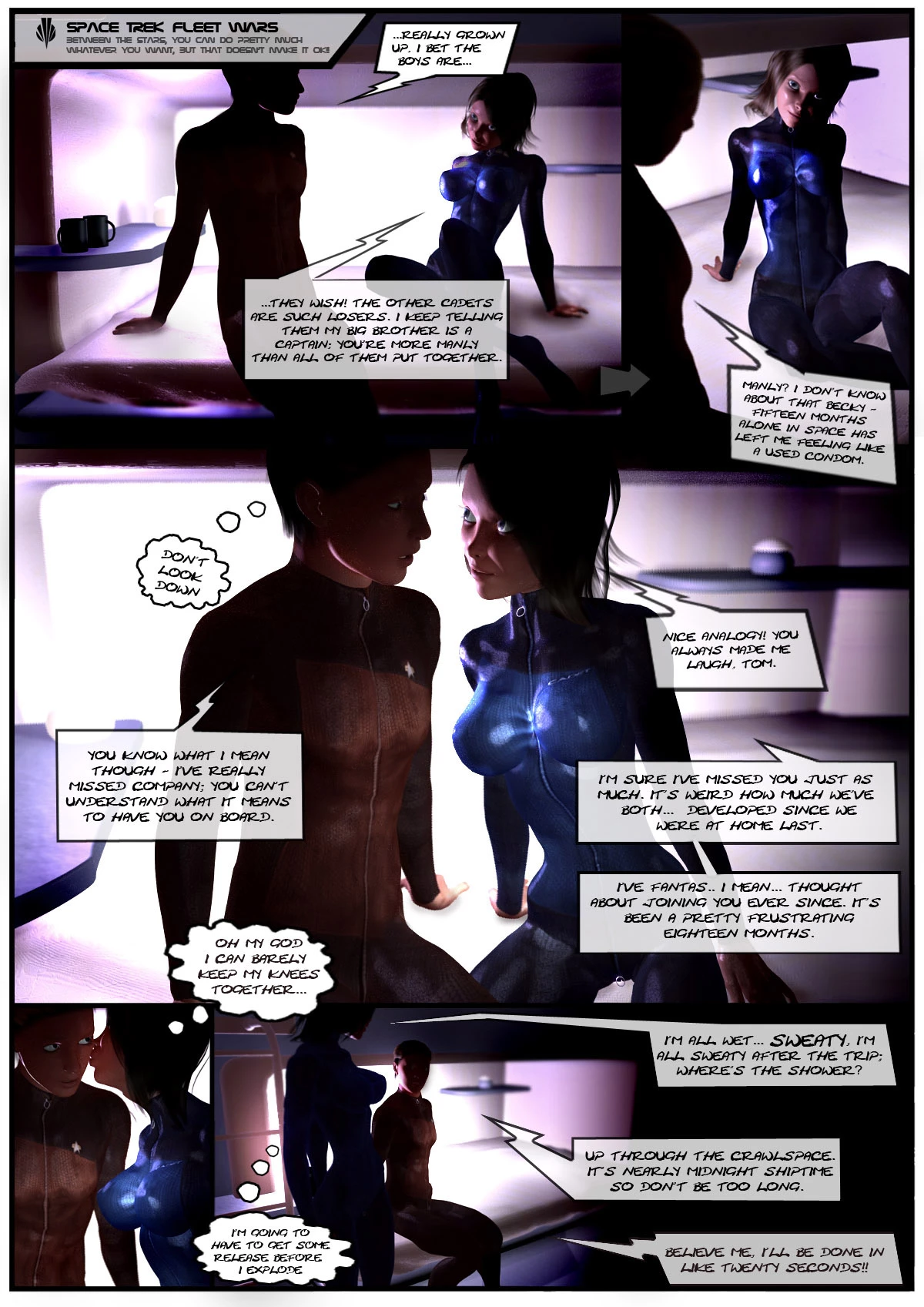 Nemesis Bellerophon STFW 01: Space Trek Fleet Wars porn comic picture 4