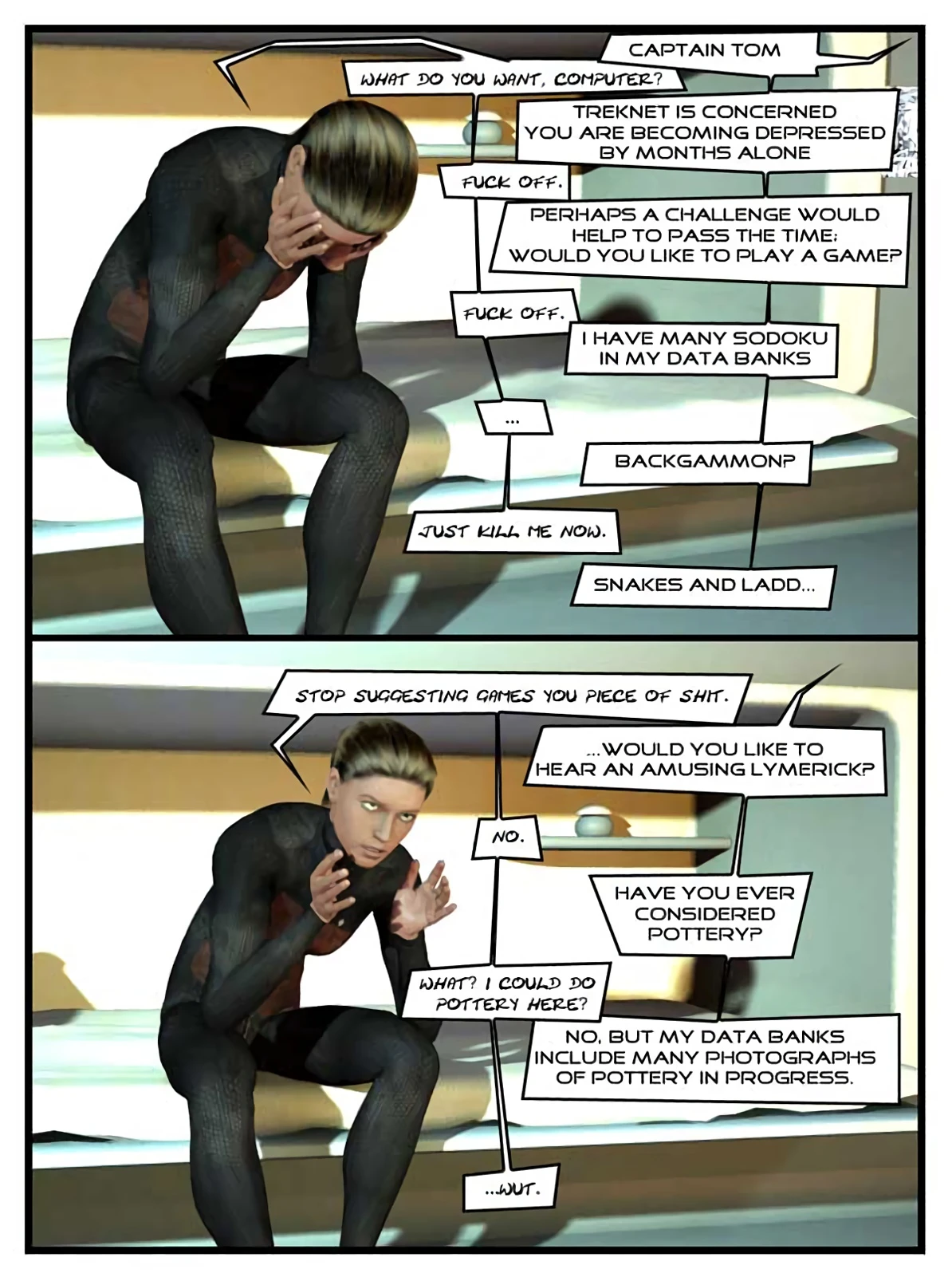 Nemesis Bellerophon STFW 2-4 porn comic picture 15
