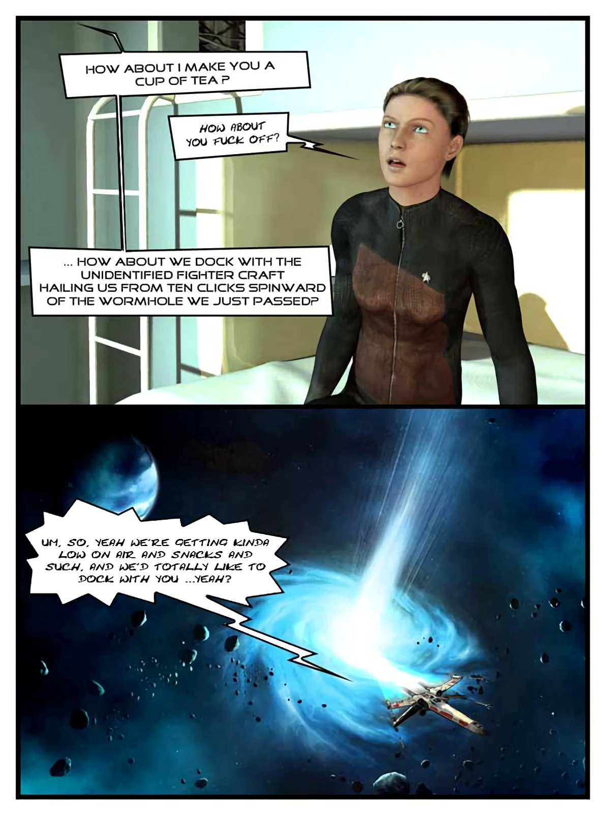 Nemesis Bellerophon STFW 2-4 porn comic picture 16
