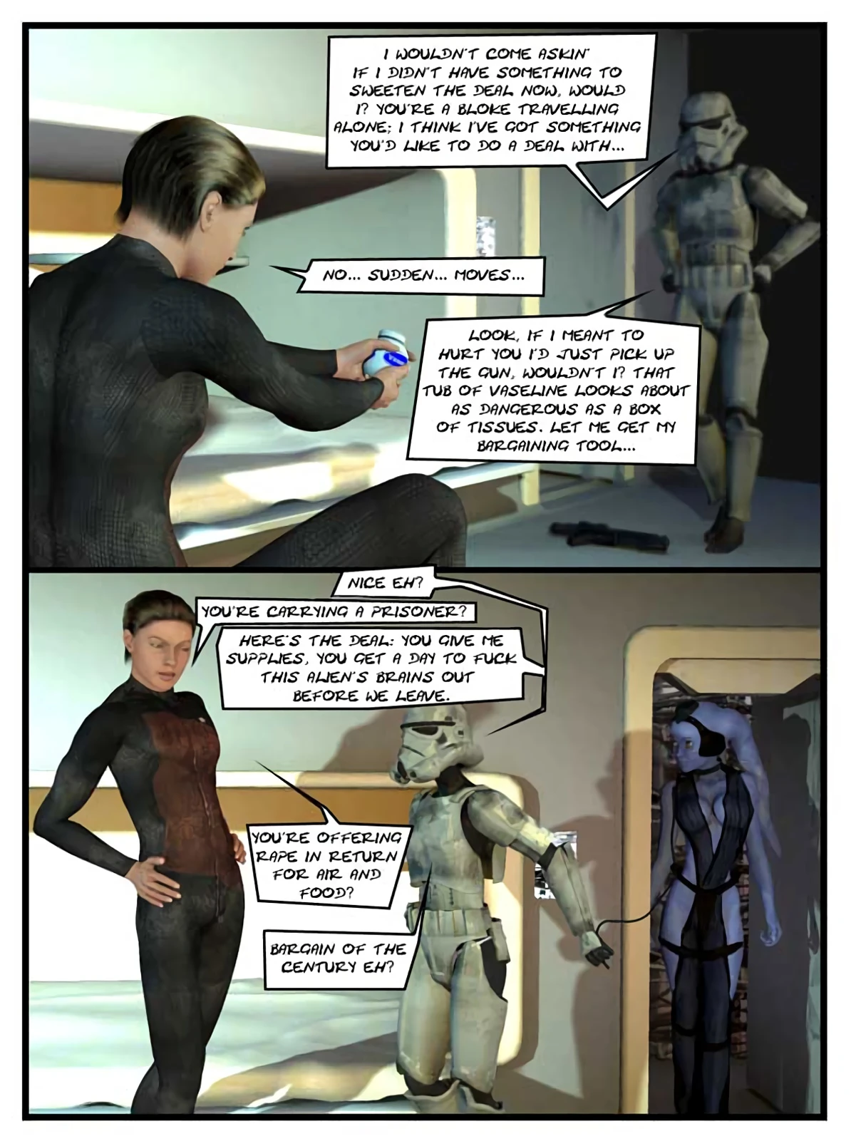 Nemesis Bellerophon STFW 2-4 porn comic picture 19