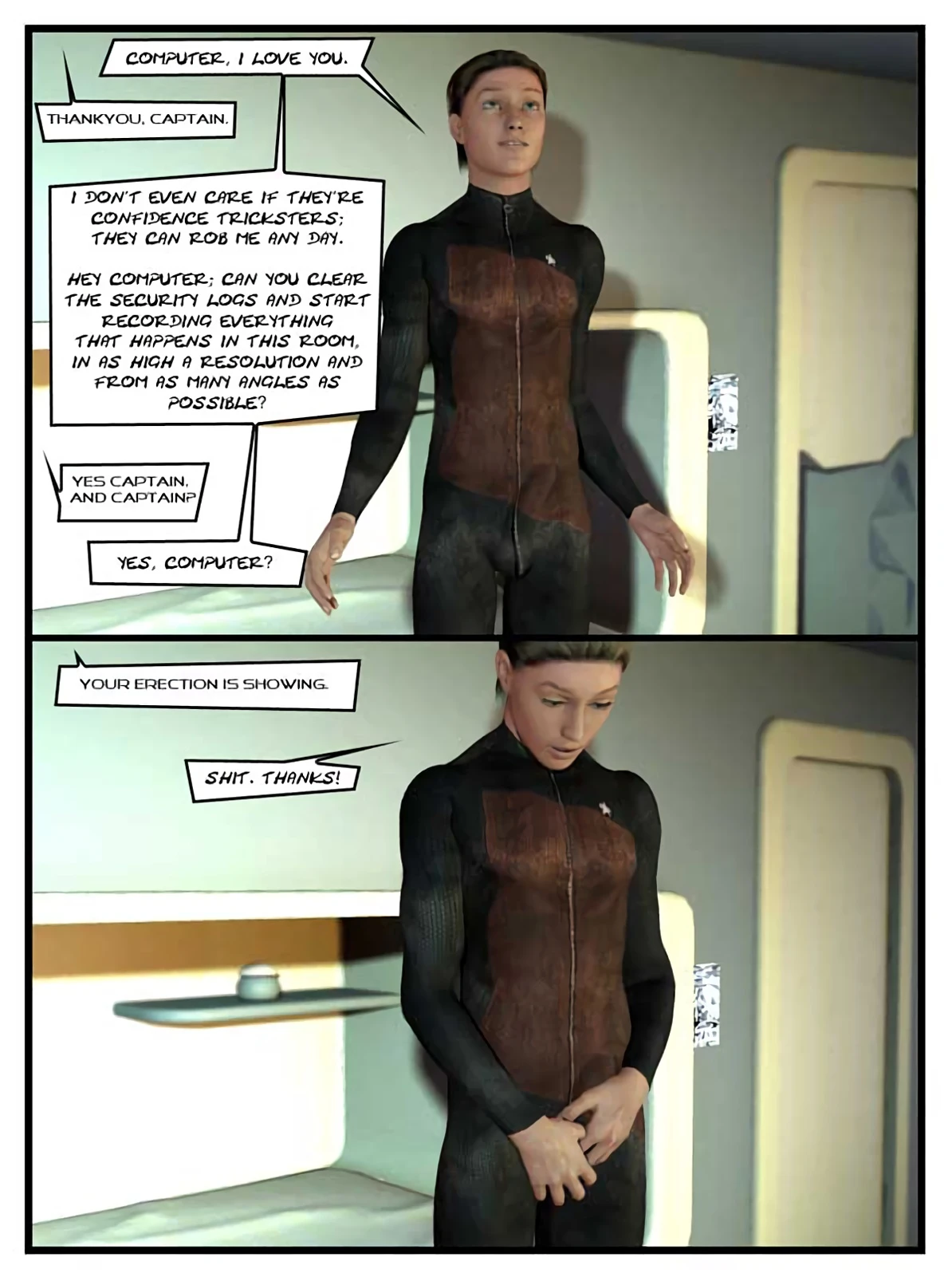 Nemesis Bellerophon STFW 2-4 porn comic picture 23
