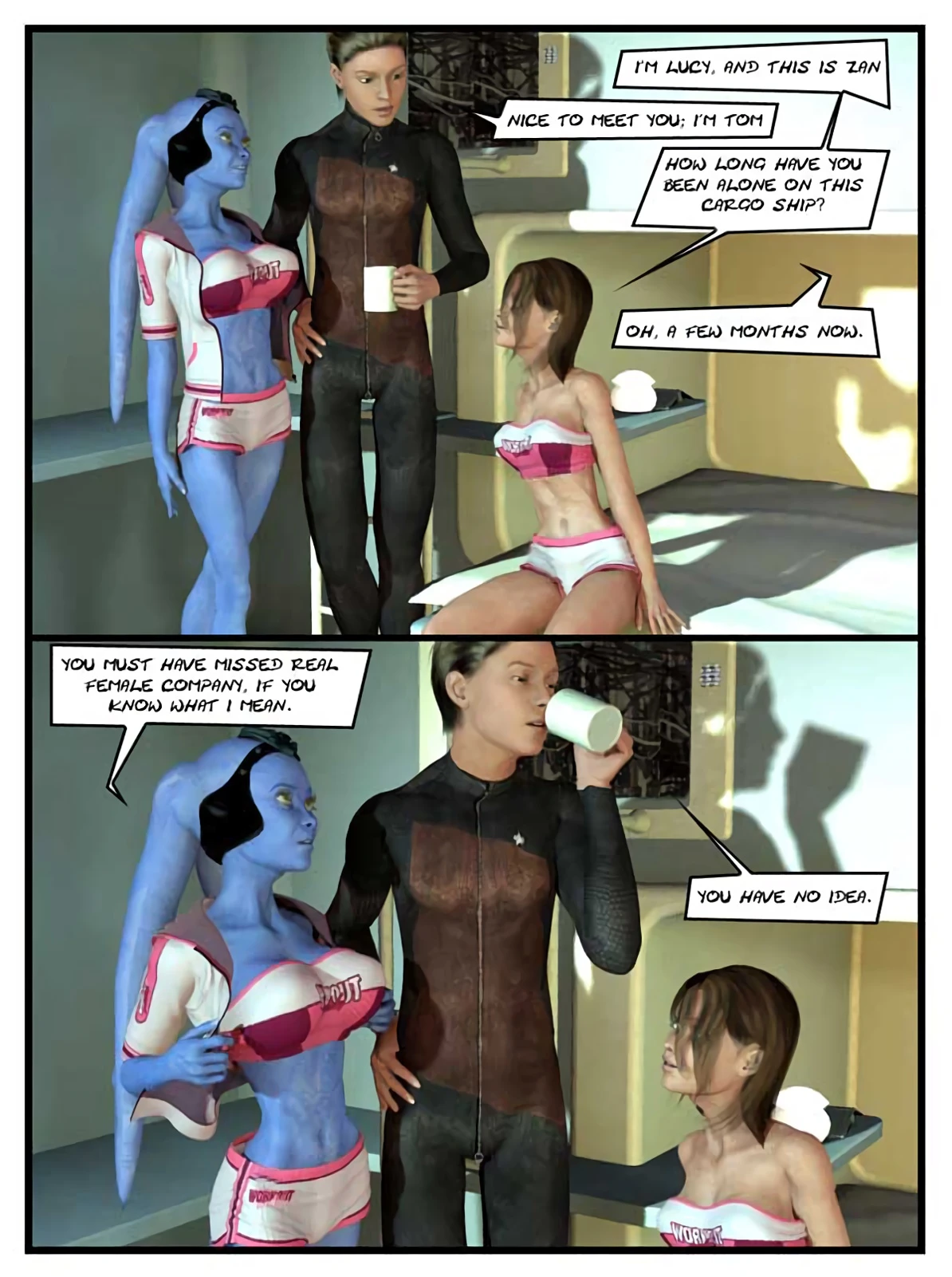 Nemesis Bellerophon STFW 2-4 porn comic picture 25
