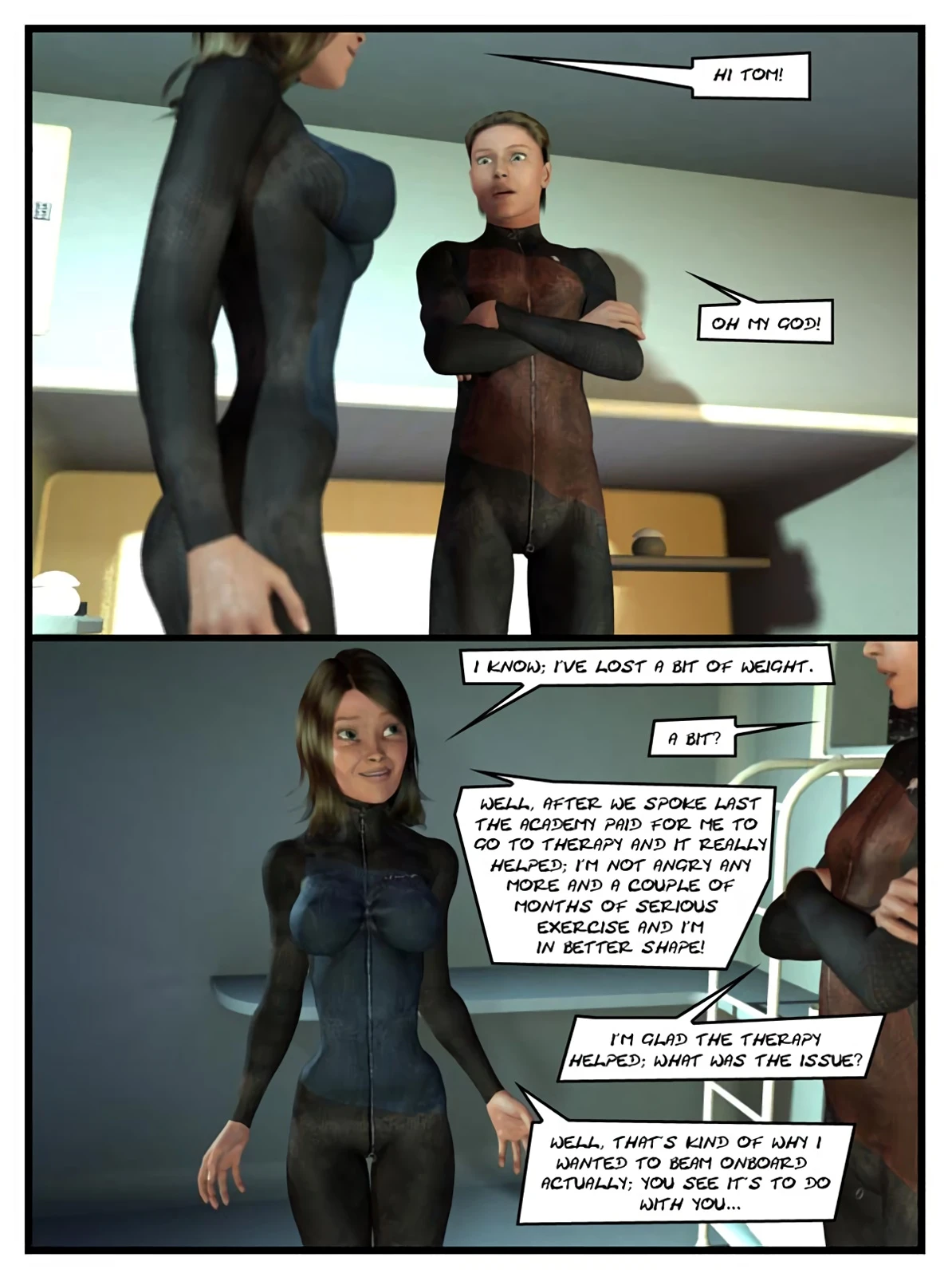 Nemesis Bellerophon STFW 2-4 porn comic picture 39