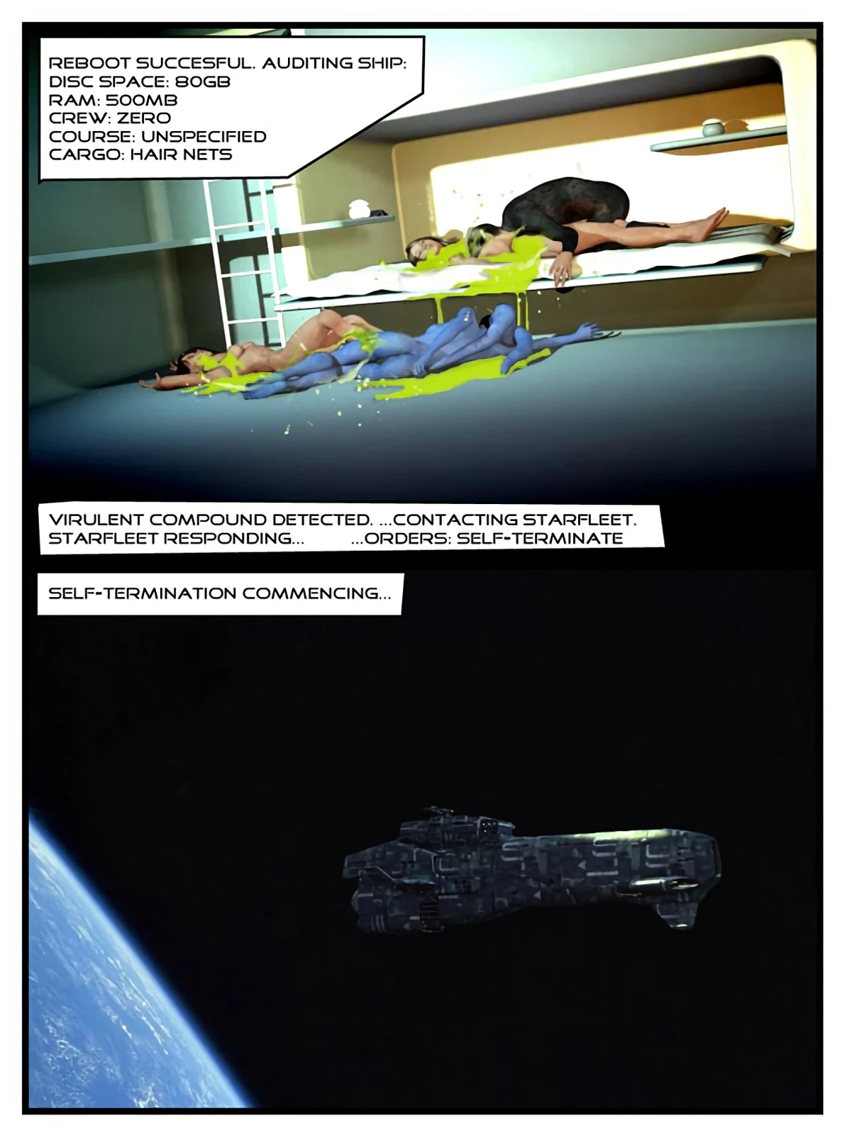 Nemesis Bellerophon STFW 2-4 porn comic picture 59