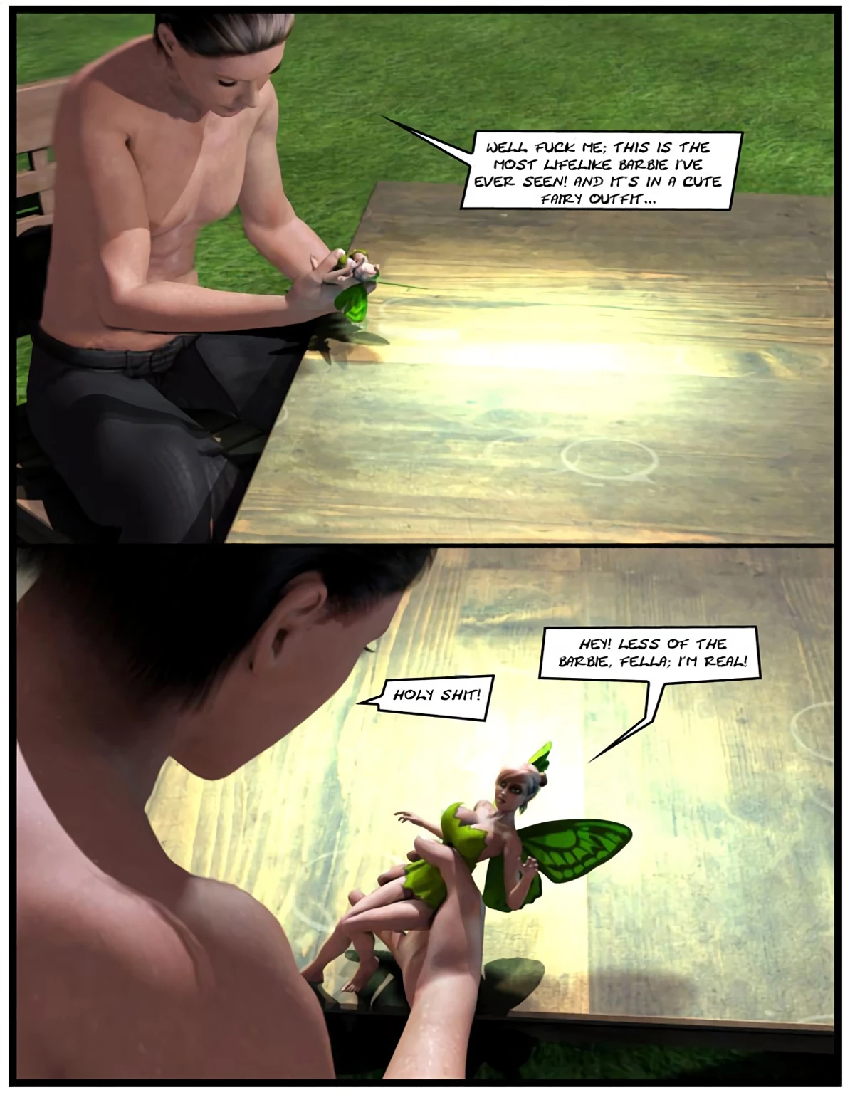 Nemesis Bellerophon STFW 2-4 porn comic picture 65
