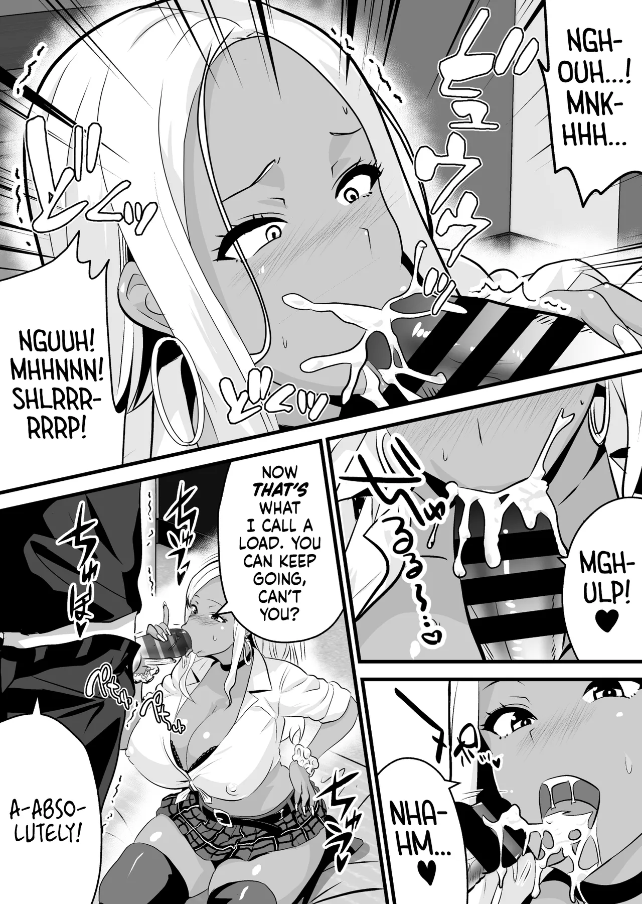 Nerd-Friendly Choco-Gyaru Will Trade Sex For Rare Cards | Otaku ni Yasashii Kuro Gal ga Rare Card to Koukan de Sex Sasetekureru porn comic picture 8