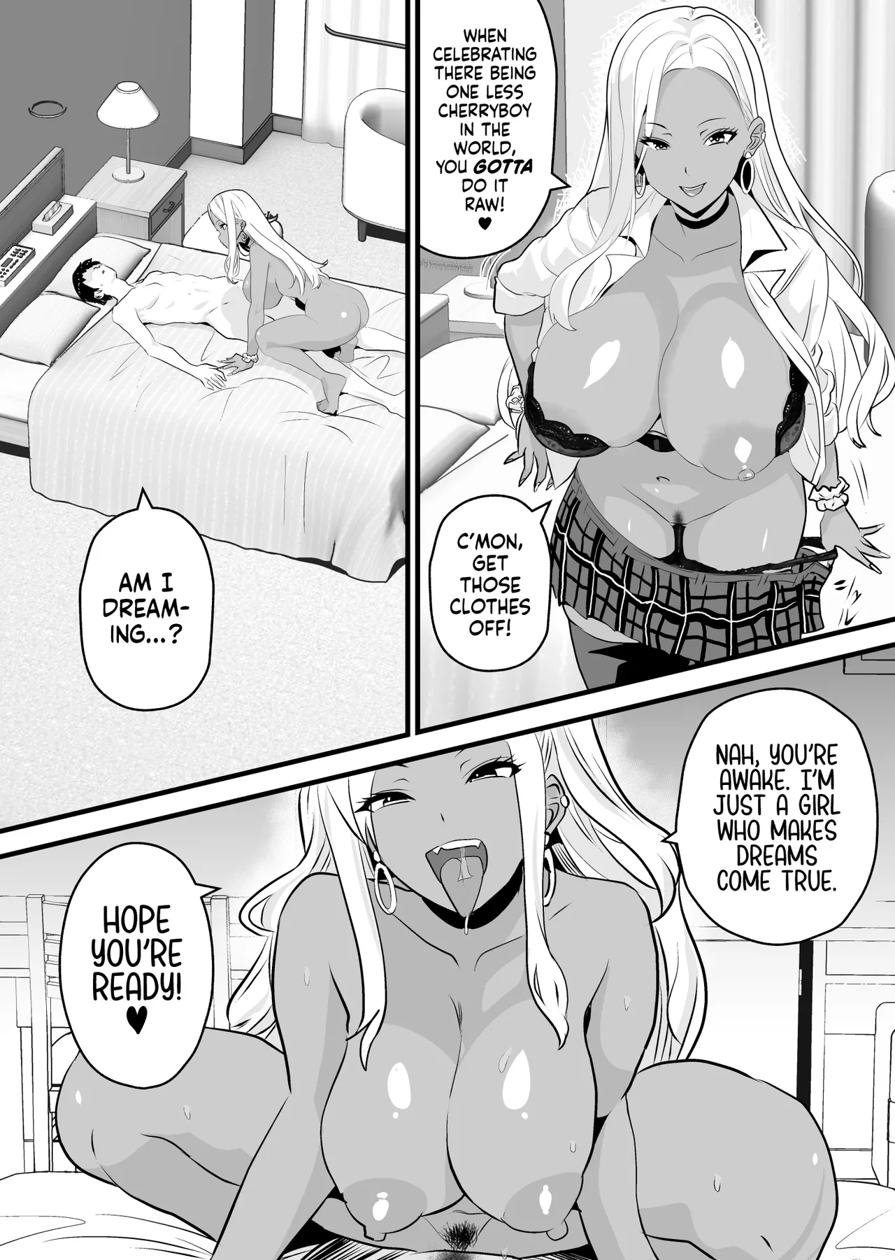 Nerd-Friendly Choco-Gyaru Will Trade Sex For Rare Cards | Otaku ni Yasashii Kuro Gal ga Rare Card to Koukan de Sex Sasetekureru porn comic picture 9