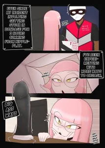 Nerd gets a little too kinky and regrets it porn comic picture 1