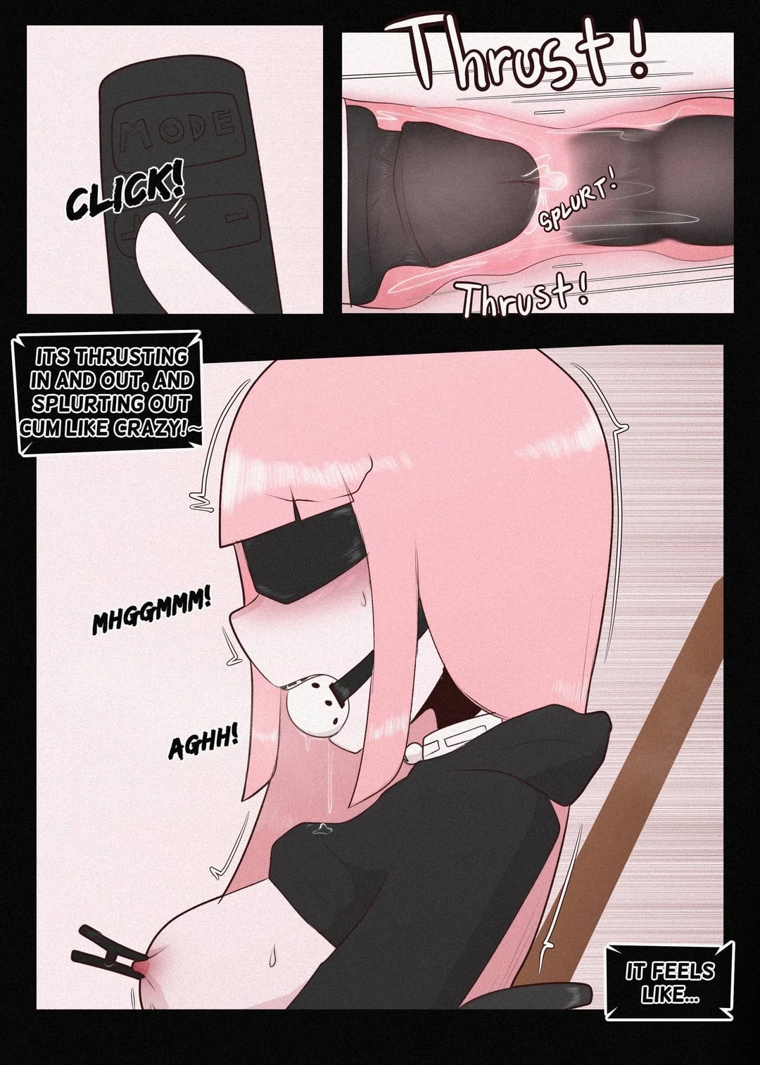 Nerd gets a little too kinky and regrets it porn comic picture 6