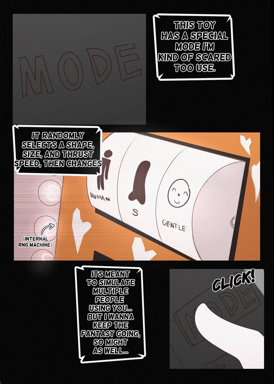 Nerd gets a little too kinky and regrets it porn comic picture 8