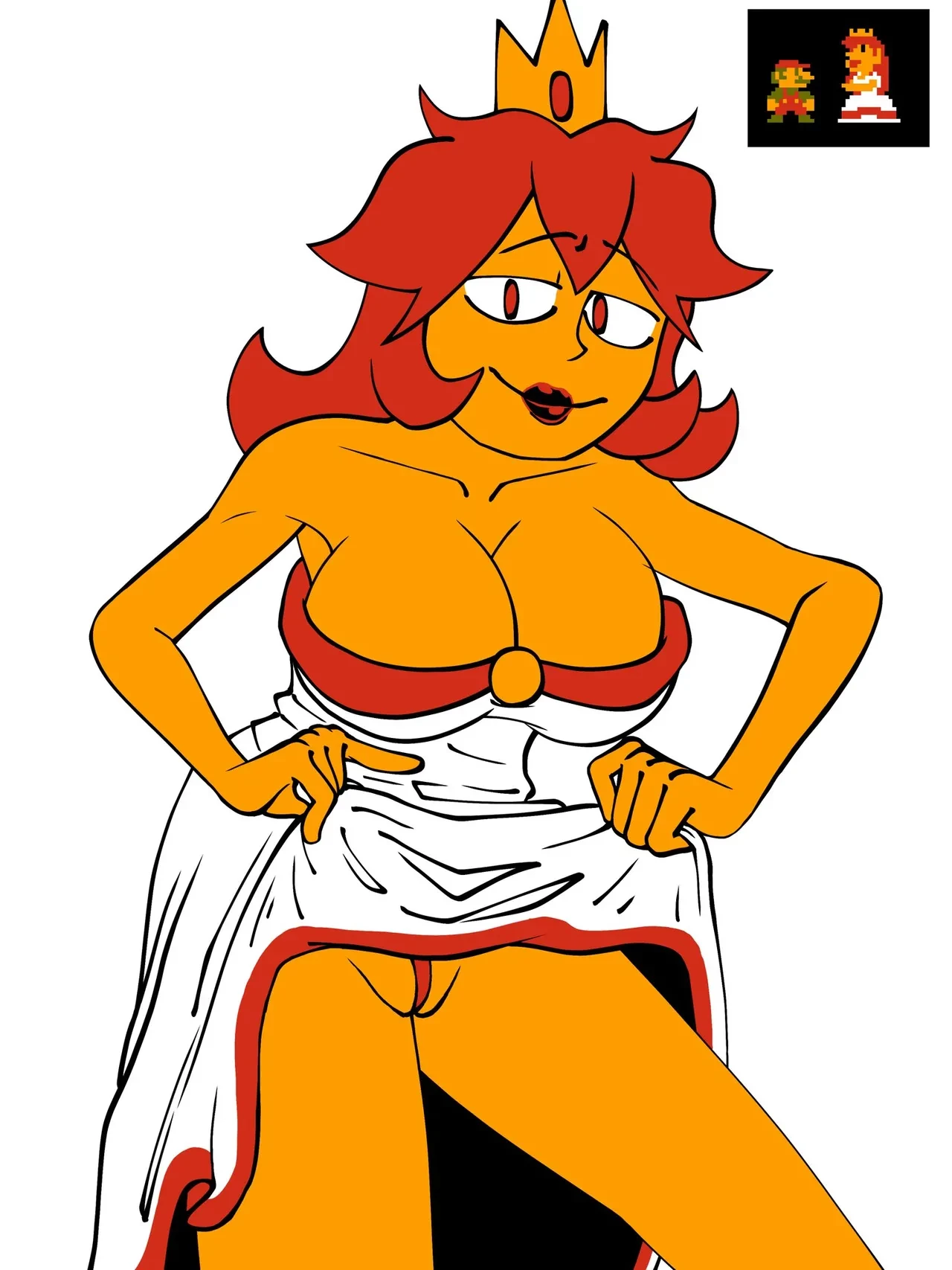 NES Peach compilation porn comic picture 4