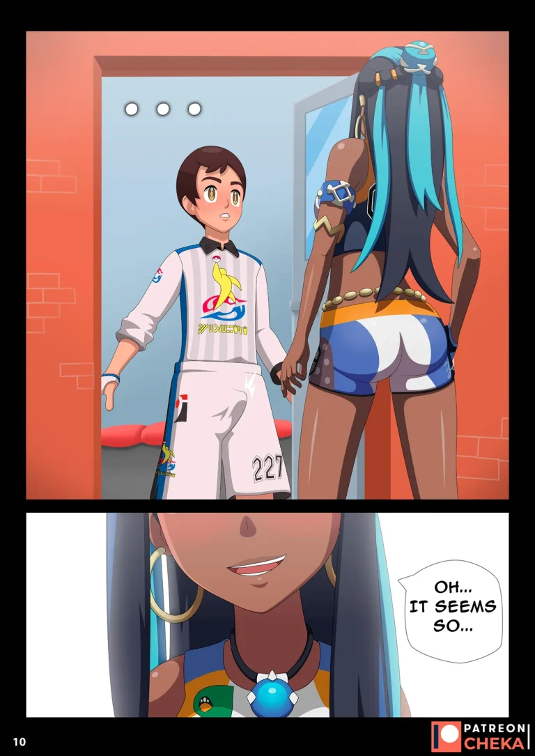 Nessa Battle Gym 2 porn comic picture 2