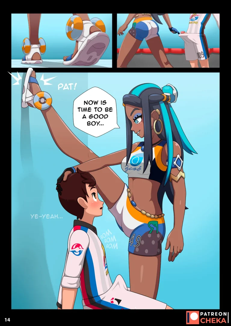 Nessa Battle Gym 2 porn comic picture 6