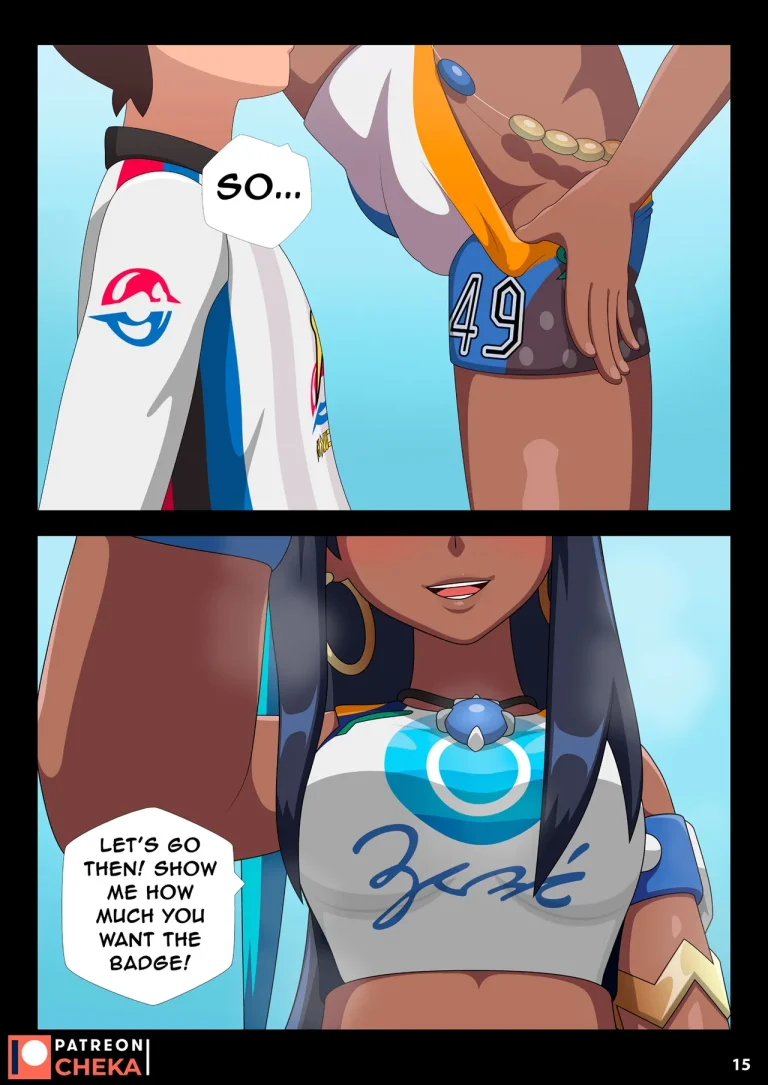 Nessa Battle Gym 2 porn comic picture 7