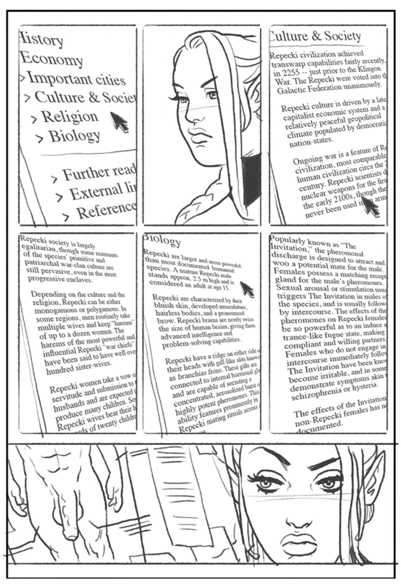 Never Insult a Repecki 7 porn comic picture 32