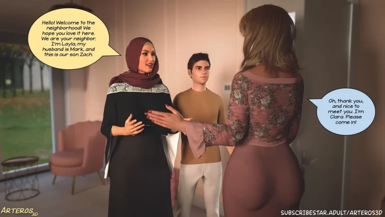 New Passion In Town porn comic picture 3