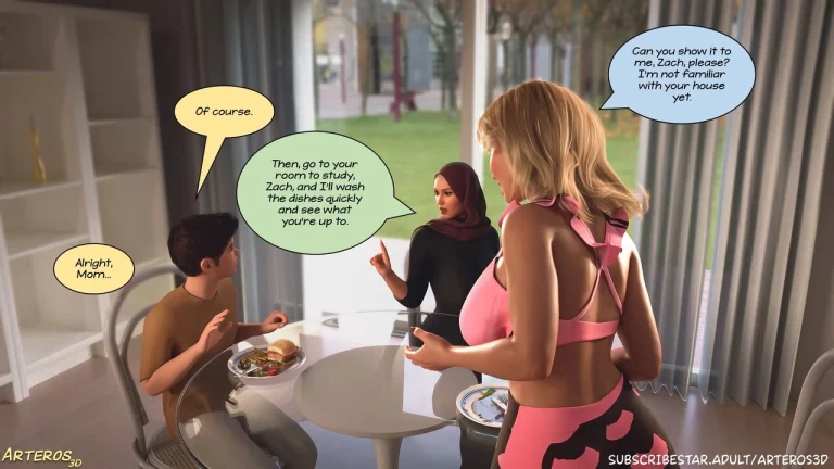 New Passion In Town porn comic picture 30