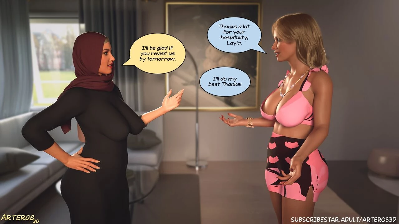New Passion In Town porn comic picture 52