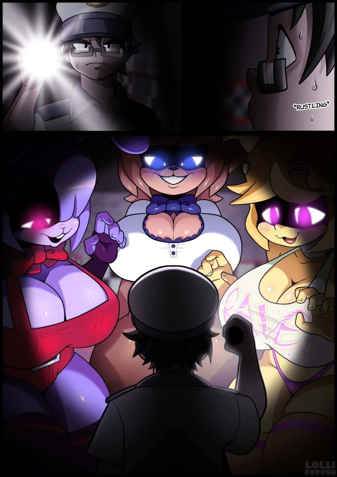 Newbie at the Nightclub porn comic picture 1