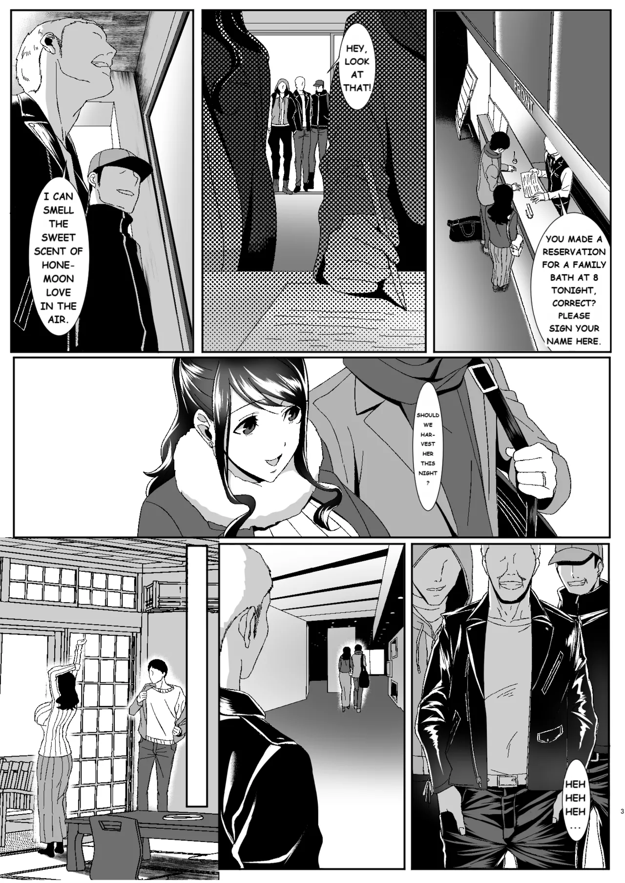 Newly Wed Hunting | Niizuma Gari porn comic picture 3