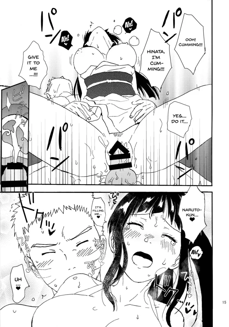 Newlywed Hinata's kunoichi cosplay, dattebayo! | Shinkon Hinata no Kunoichi Cosplay datteba yo! porn comic picture 14