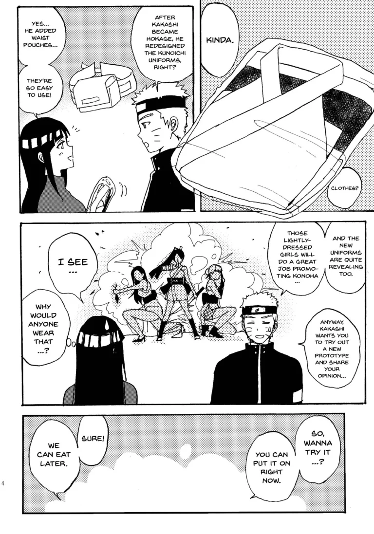 Newlywed Hinata's kunoichi cosplay, dattebayo! | Shinkon Hinata no Kunoichi Cosplay datteba yo! porn comic picture 3