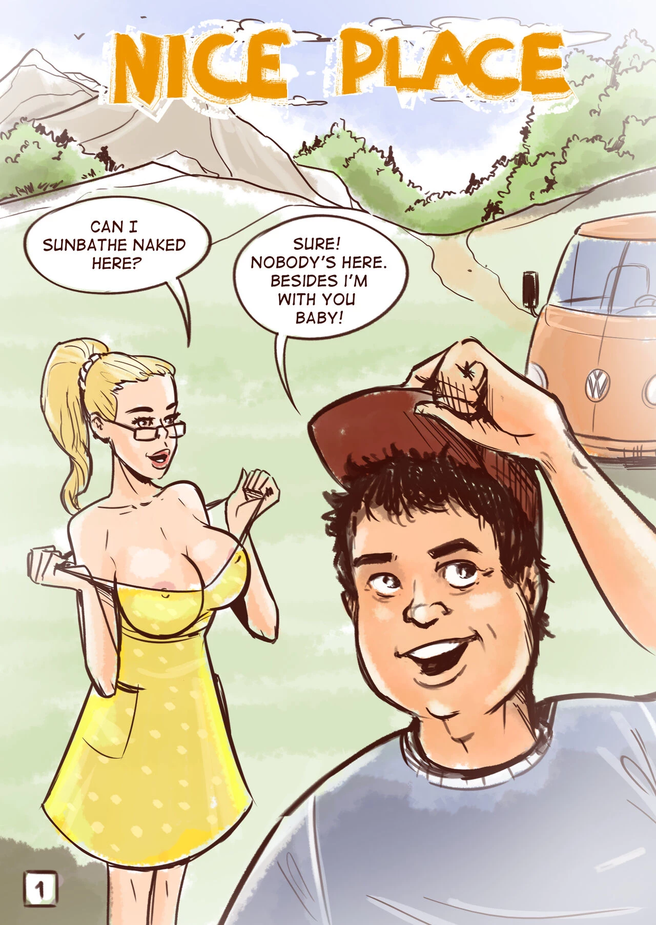 Nice Place porn comic picture 1