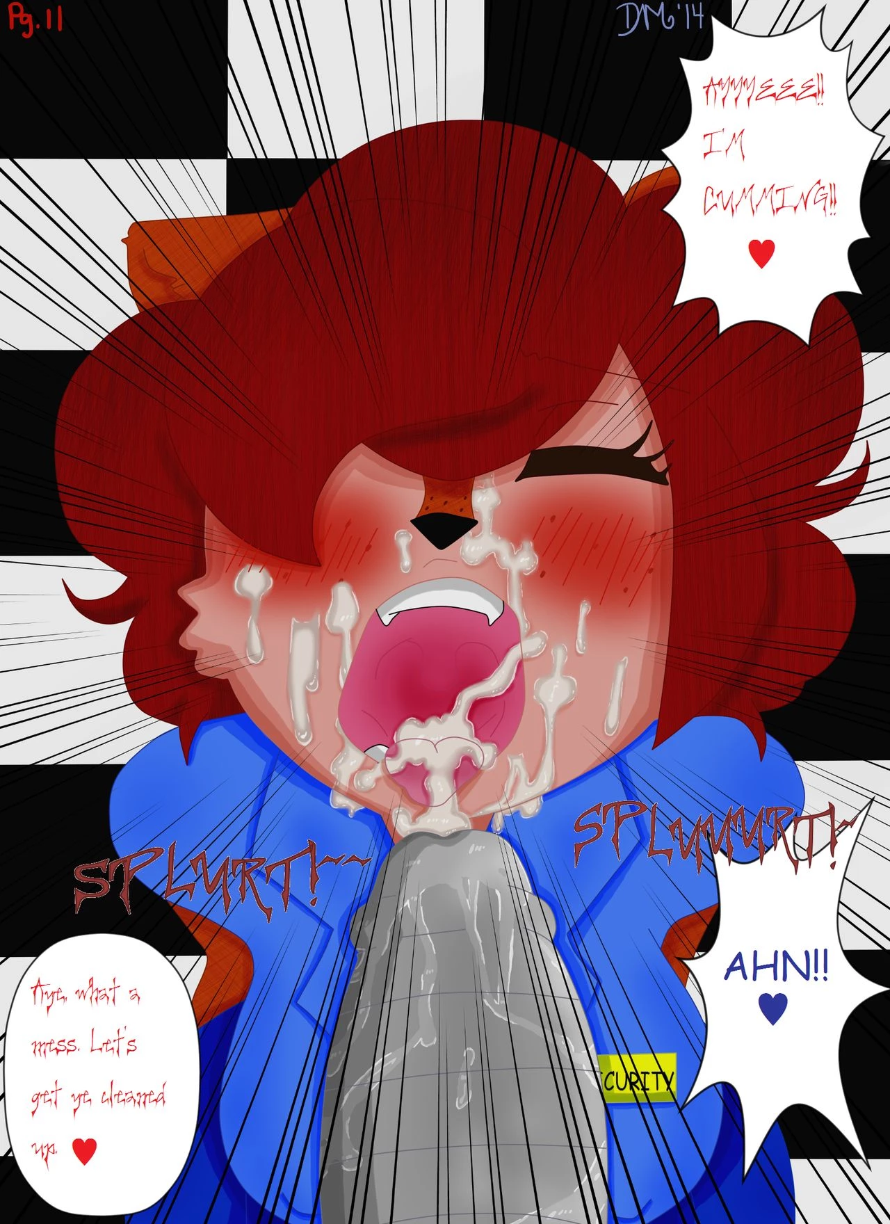 Night 2: Foxy x Jasmine porn comic picture 11