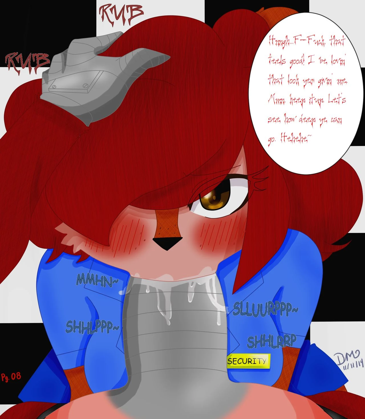 Night 2: Foxy x Jasmine porn comic picture 8