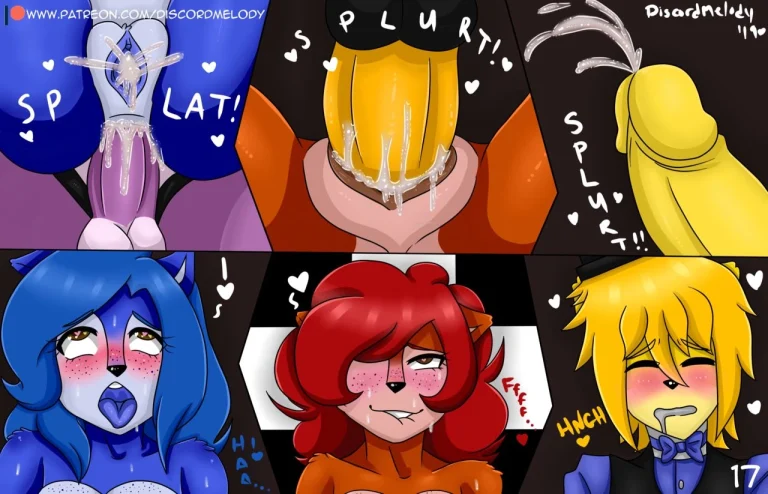 Night 3: Chica x Jasmine porn comic picture 17