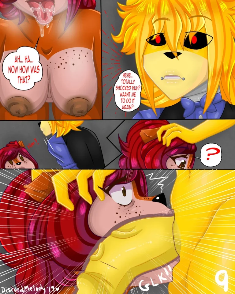 Night 4: Golden Freddy x Jasmine porn comic picture 10