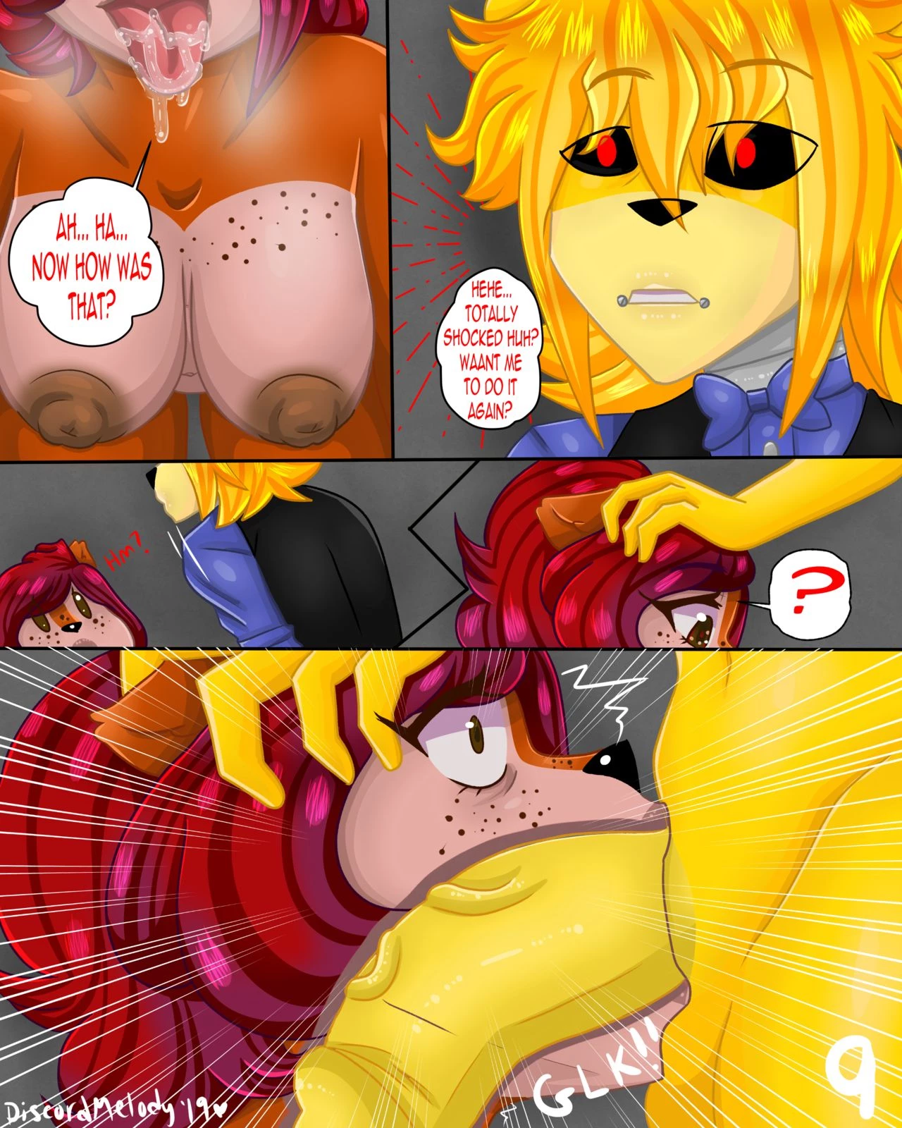 Night 4: Golden Freddy x Jasmine porn comic picture 10