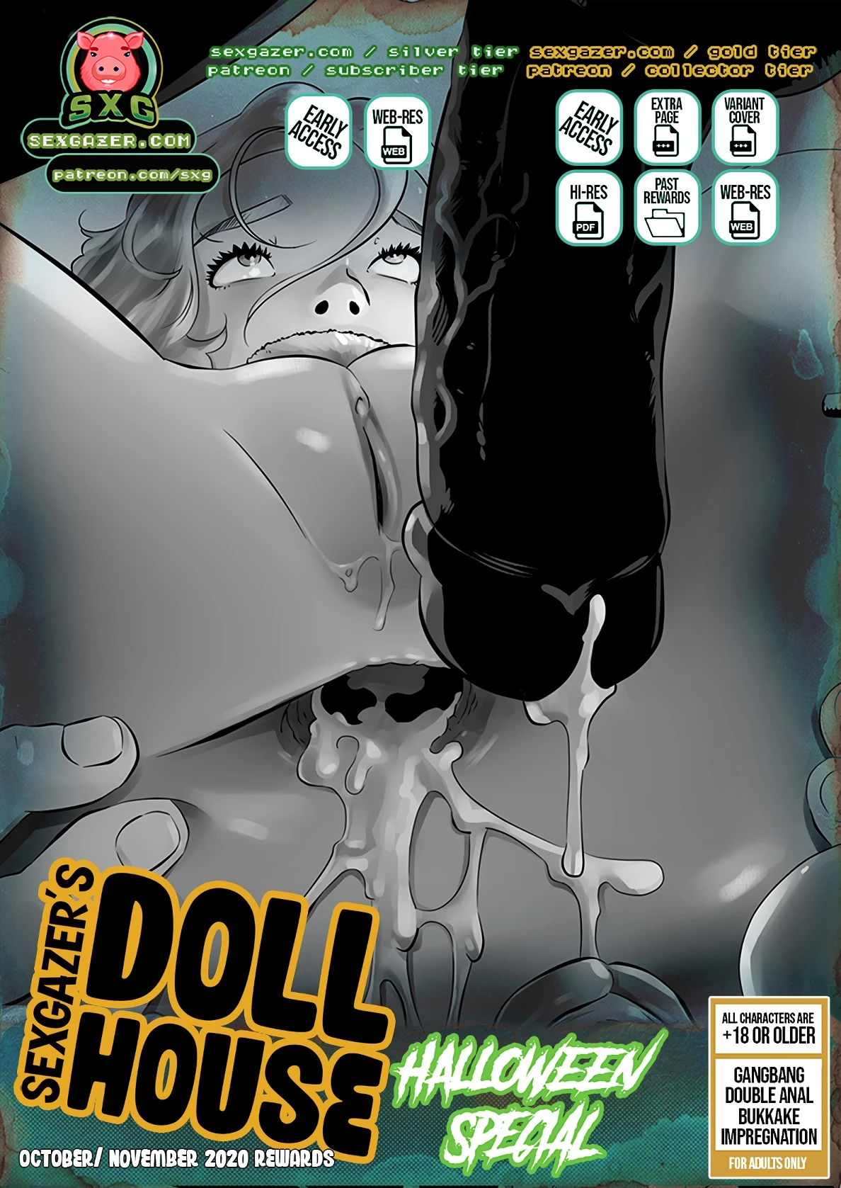 Night of The Living Lewd porn comic picture 9