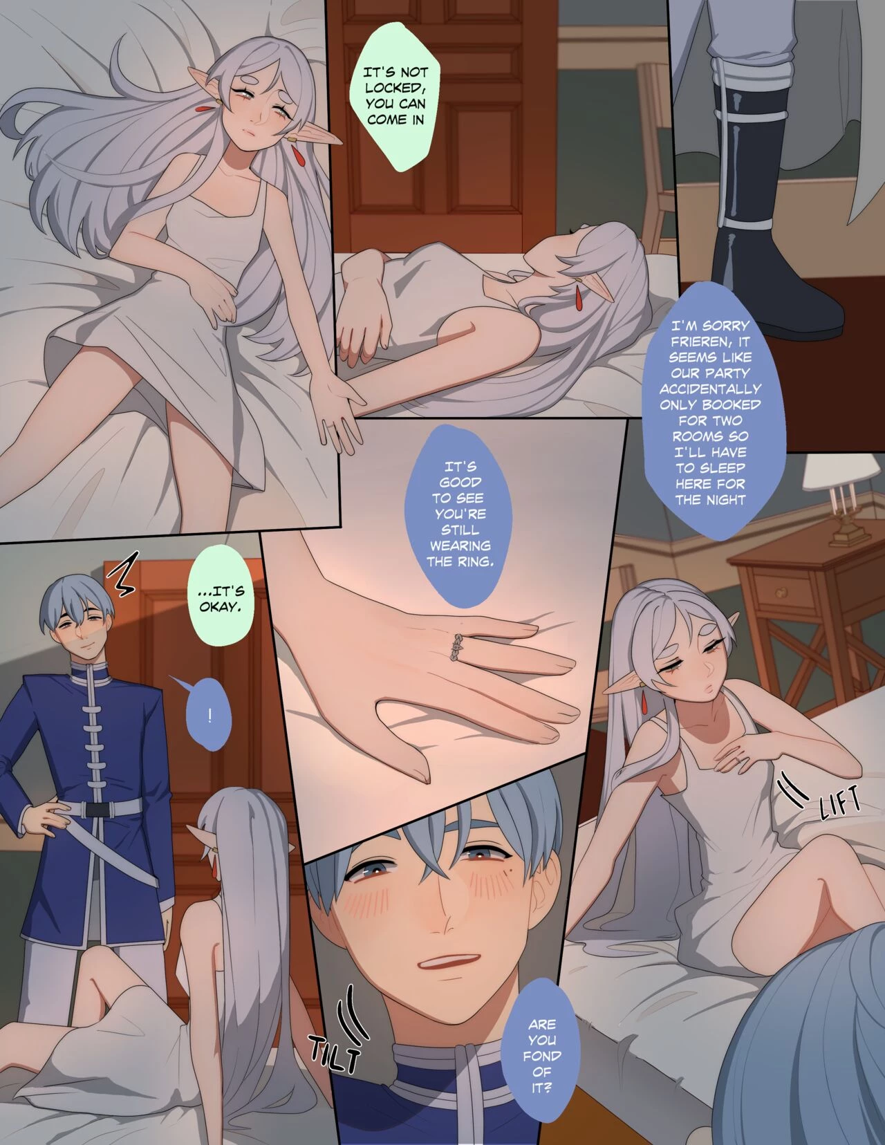 Night Of The Mirrored Lotus porn comic picture 4