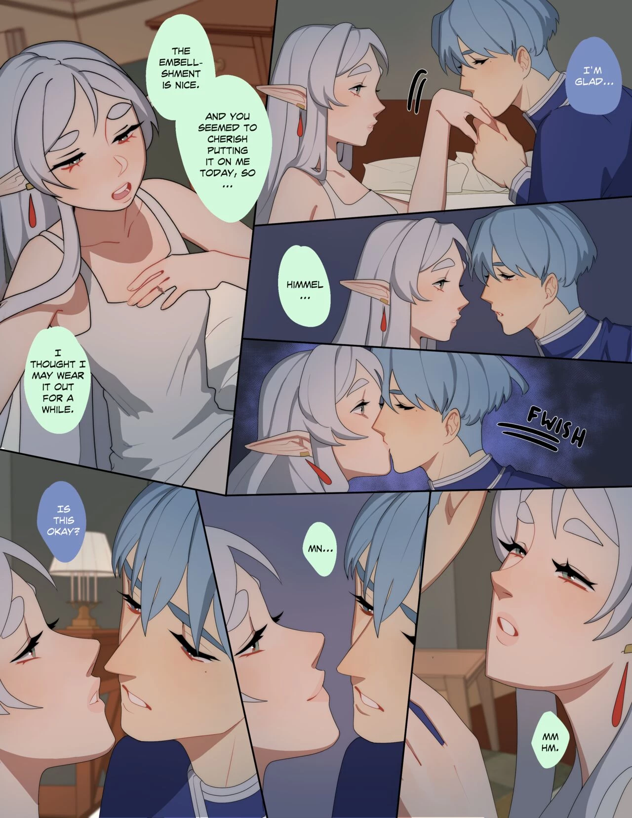 Night Of The Mirrored Lotus porn comic picture 5