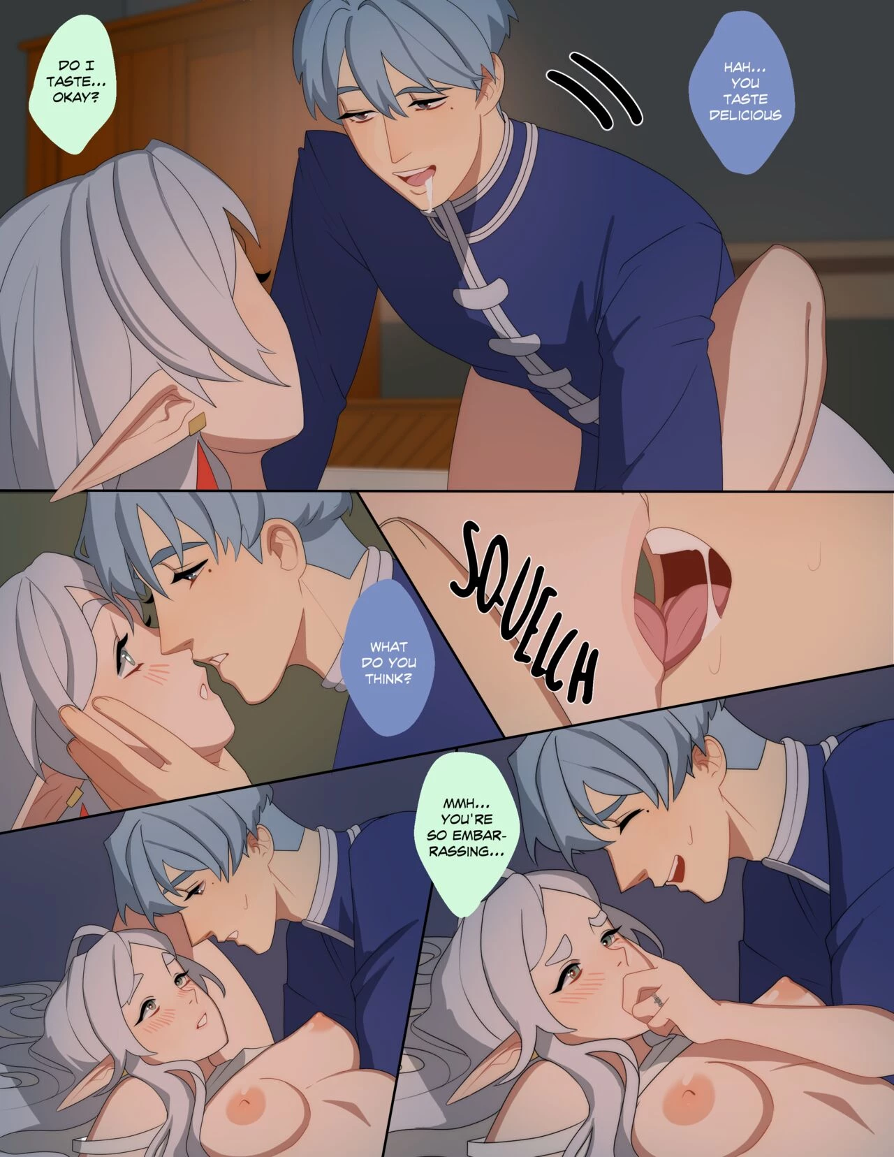 Night Of The Mirrored Lotus porn comic picture 8