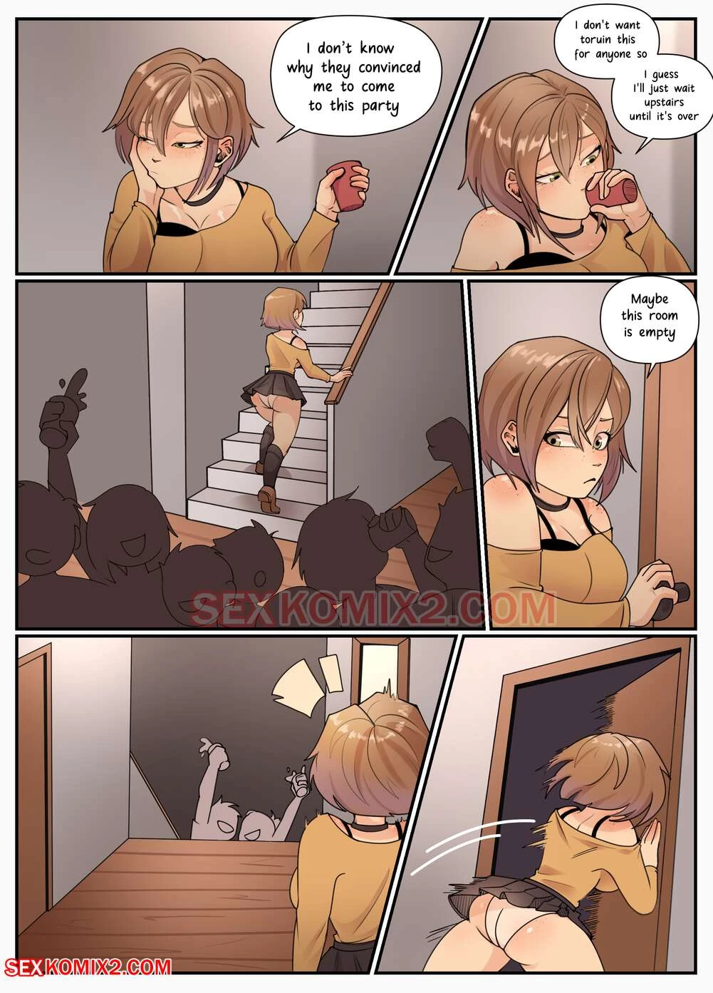 Night Party porn comic picture 2