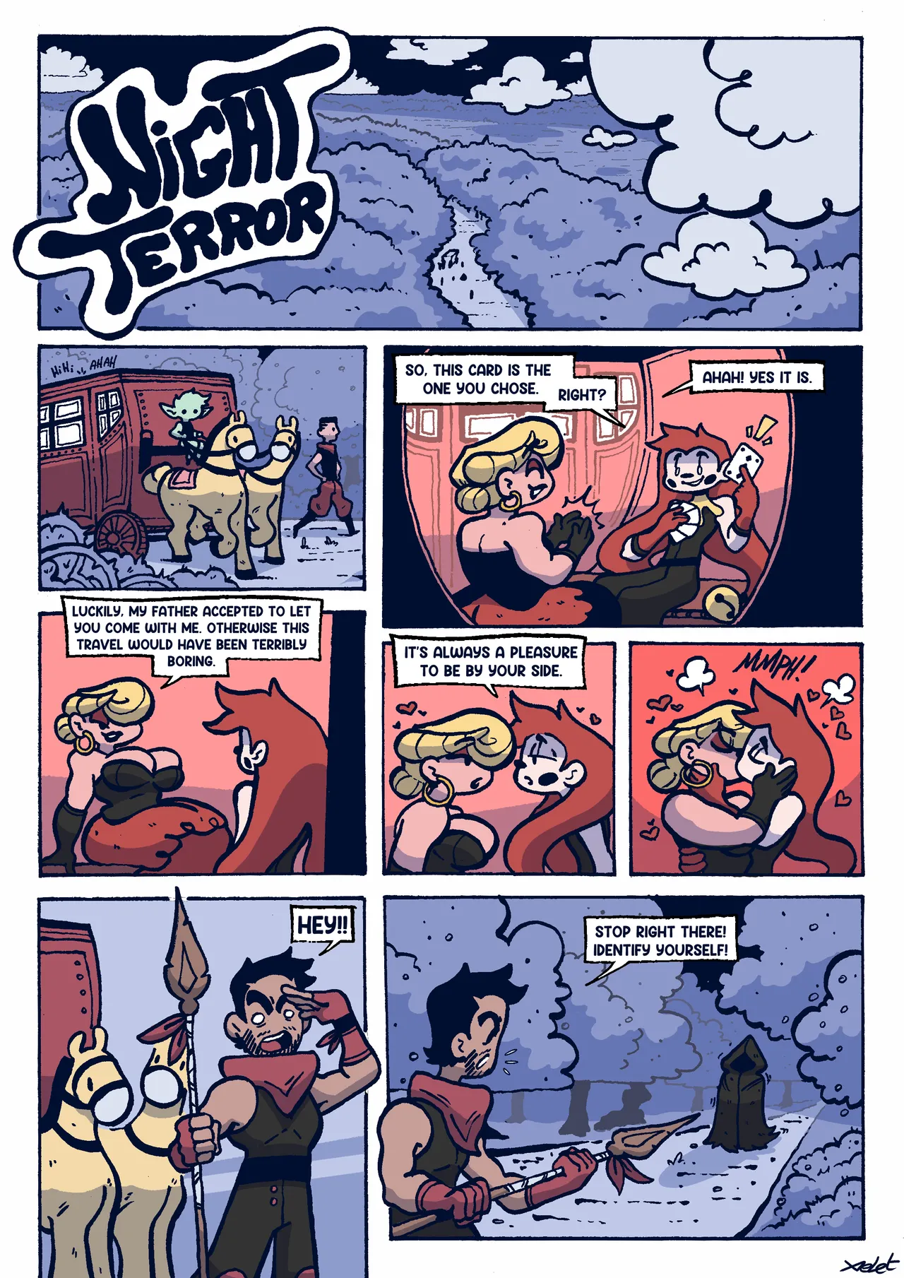 Night Terror porn comic picture 1