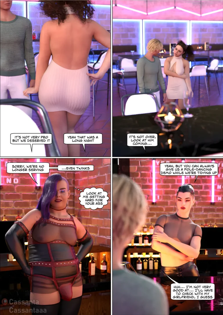 Nightlife porn comic picture 3