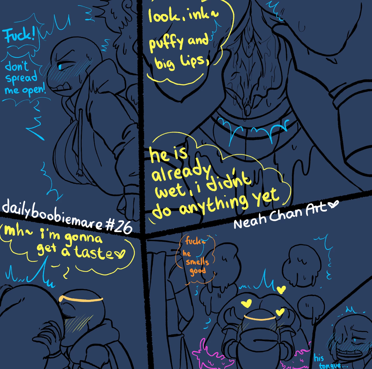 Nightmare Got Stuck porn comic picture 2