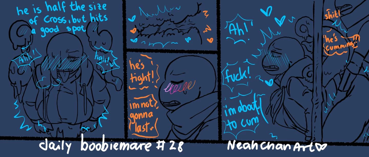 Nightmare Got Stuck porn comic picture 4