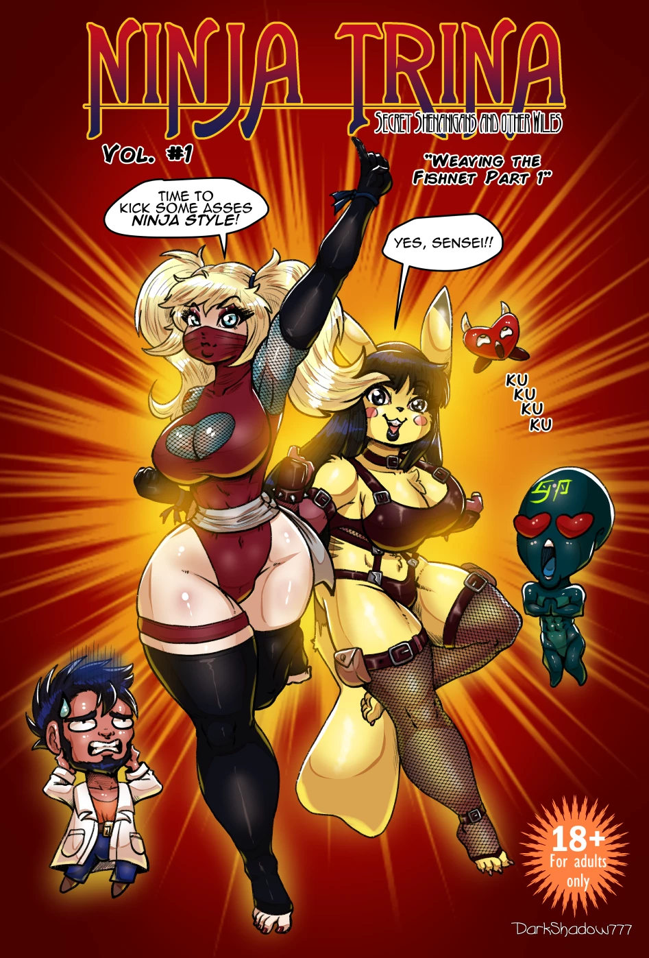 Ninja Trina porn comic picture 1