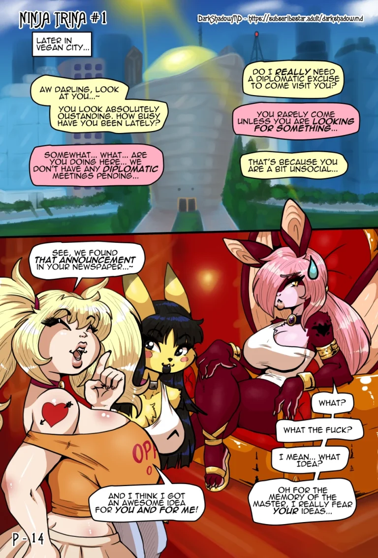 Ninja Trina porn comic picture 16