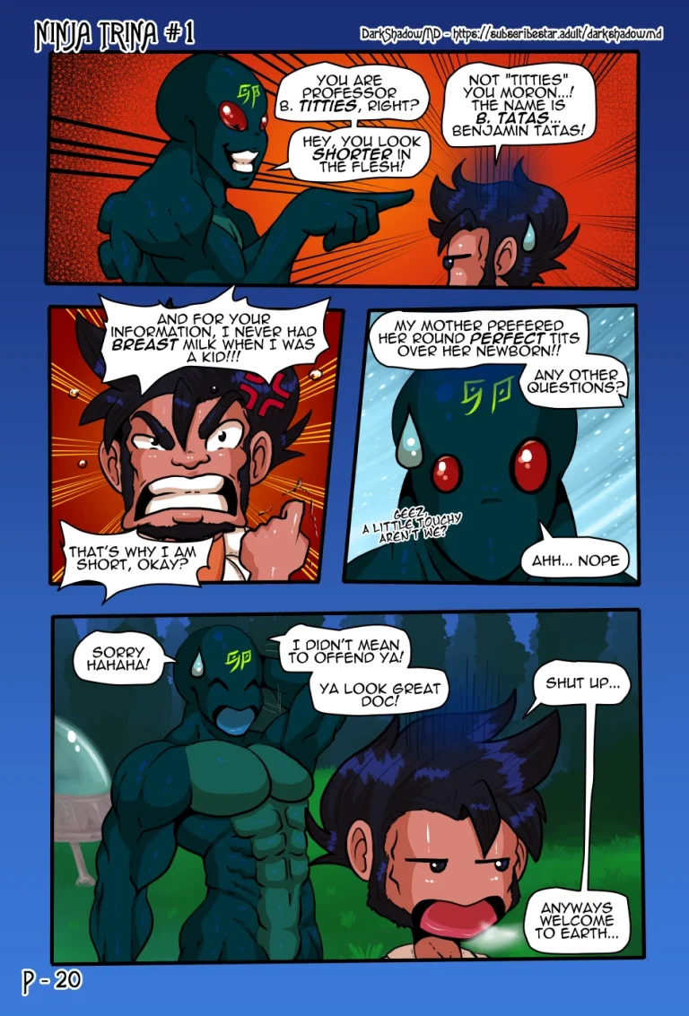 Ninja Trina porn comic picture 22