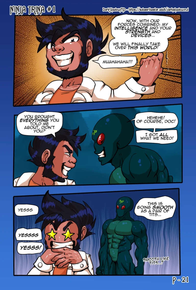 Ninja Trina porn comic picture 23