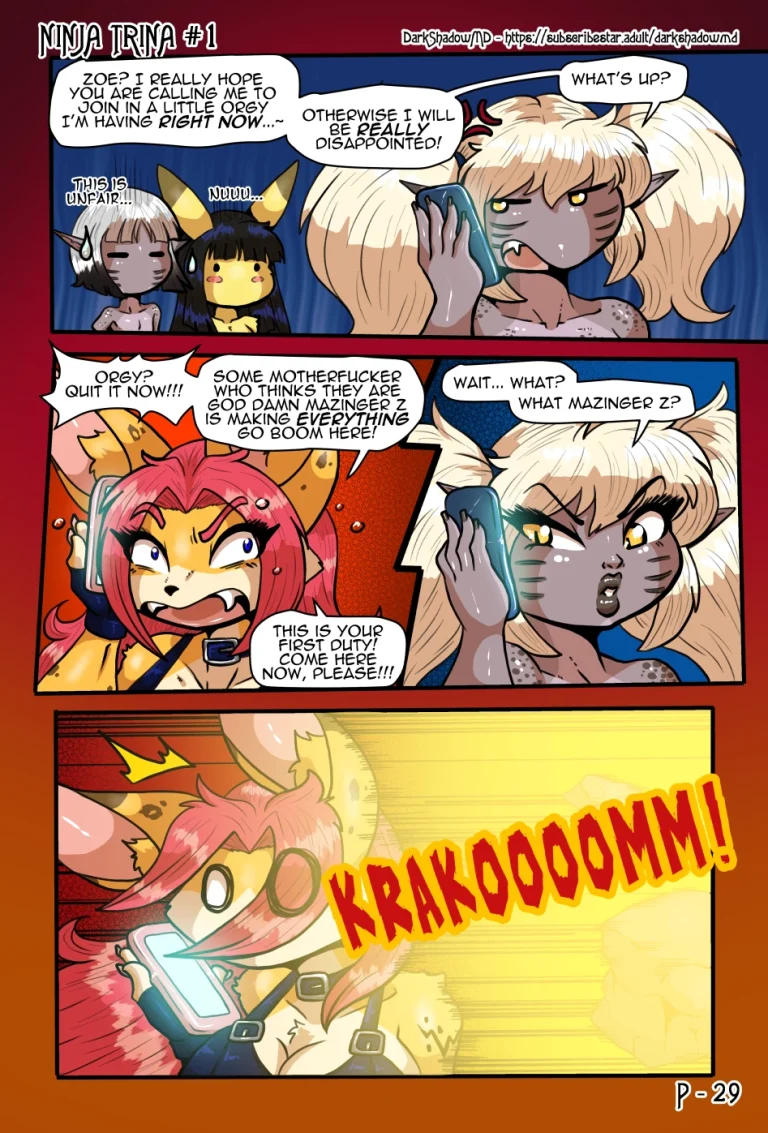 Ninja Trina porn comic picture 31