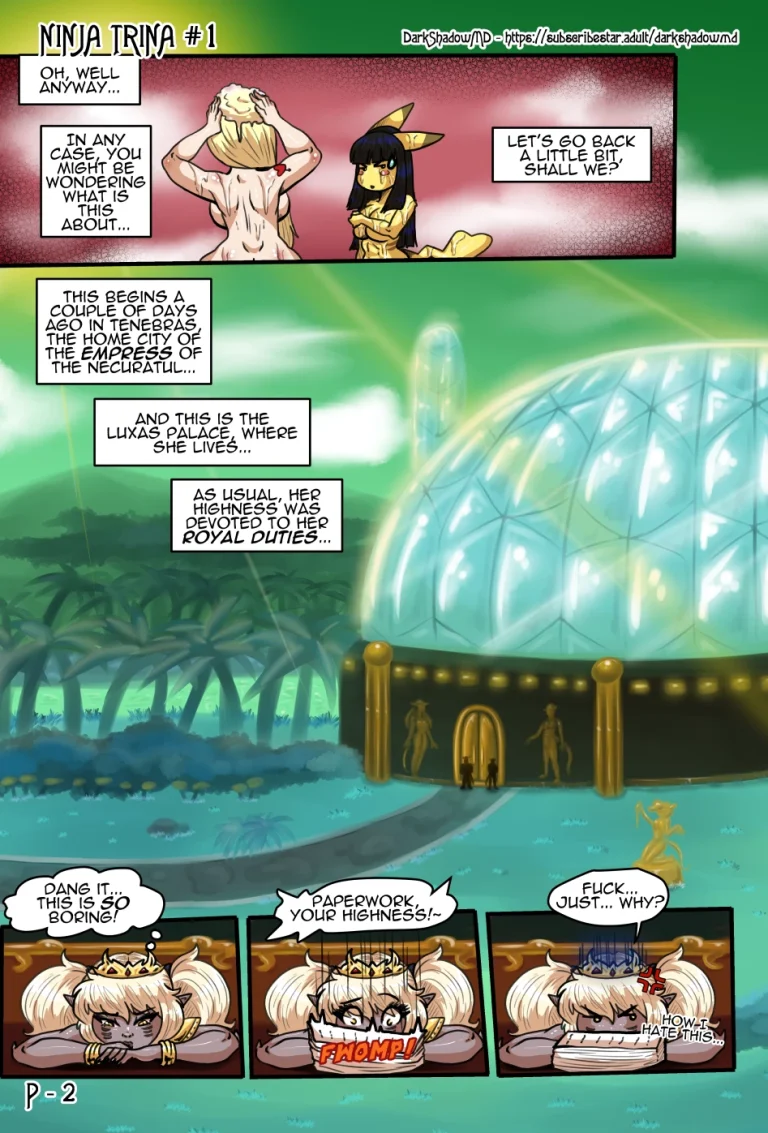 Ninja Trina porn comic picture 4
