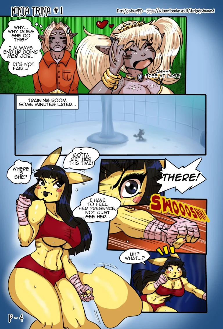 Ninja Trina porn comic picture 6